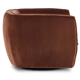 Rashi Swivel Chair, Surrey Auburn by Four Hands-Furniture - Chairs-High Fashion Home