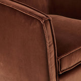 Rashi Swivel Chair, Surrey Auburn by Four Hands-Furniture - Chairs-High Fashion Home