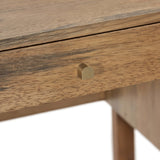 Reza Desk, Smoked Honey-Furniture - Office-High Fashion Home