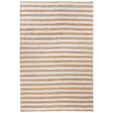 Rhodes Stripe Rug, Natural/Ivory