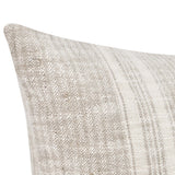 Ria Lumbar Pillow, Natural/Ivory