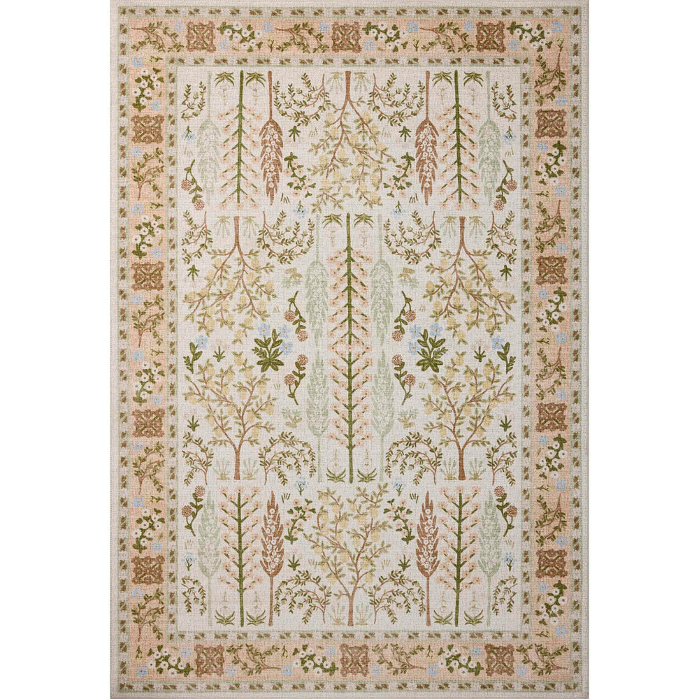 Rifle Paper Co. x Loloi Rug Canopy CNP-01, Cream-Rugs1-High Fashion Home