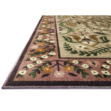 Rifle Paper Co. x Loloi Rug Canopy CNP-03, Aubergine-Rugs1-High Fashion Home
