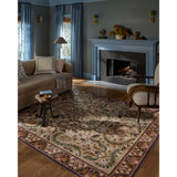 Rifle Paper Co. x Loloi Rug Canopy CNP-03, Aubergine-Rugs1-High Fashion Home