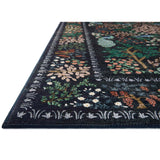 Rifle Paper Co. x Loloi Rug Canopy CNP-04, Black-Rugs1-High Fashion Home