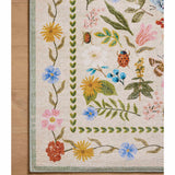 Rifle Paper Co. x Loloi Rug Canopy CNP-04, Cream-Rugs1-High Fashion Home