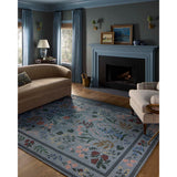 Rifle Paper Co. x Loloi Rug Wildwood, Blue-Rugs1-High Fashion Home