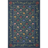 Rifle Paper Co. x Loloi Rug Wildwood, Navy-Rugs1-High Fashion Home