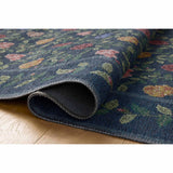 Rifle Paper Co. x Loloi Rug Wildwood, Navy-Rugs1-High Fashion Home