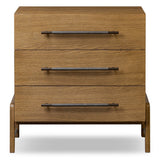 Rosedale 3 Drawer Dresser, Amber Oak by Four Hands-Furniture - Storage-High Fashion Home