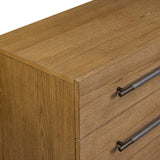 Rosedale 6 Drawer Dresser, Amber Oak by Four Hands-Furniture - Storage-High Fashion Home