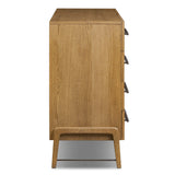 Rosedale 8 Drawer Dresser, Amber Oak by Four Hands-Furniture - Storage-High Fashion Home