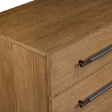 Rosedale 8 Drawer Dresser, Amber Oak by Four Hands-Furniture - Storage-High Fashion Home