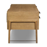 Rosedale Executive Desk, Amber Oak by Four Hands-Furniture - Office-High Fashion Home
