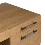 Rosedale Executive Desk, Amber Oak by Four Hands-Furniture - Office-High Fashion Home