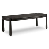 Salvador Dining Table, Smoked Black by Amber Lewis x Four Hands-Furniture - Dining-High Fashion Home