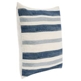 Seiano Pillow, Ivory/Blue