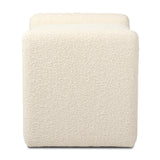Serena Ottoman, Durham Cream by Four Hands-Furniture - Chair-High Fashion Home