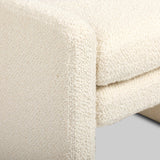 Serena Ottoman, Durham Cream by Four Hands-Furniture - Chair-High Fashion Home