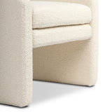 Serena Ottoman, Durham Cream by Four Hands-Furniture - Chair-High Fashion Home
