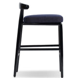 Shaza Stool, Sutton Navy by Four Hands-Furniture - Dining-High Fashion Home