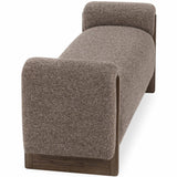 Sierra Bench, Bronzed Cocoa-Furniture - Benches-High Fashion Home