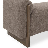 Sierra Bench, Bronzed Cocoa-Furniture - Benches-High Fashion Home