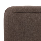 Sinclair Outdoor Ottoman, Ellor Brown by Four Hands-Furniture - Outdoor-High Fashion Home