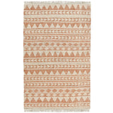 Solana Distressed Rug, Terracotta/Natural