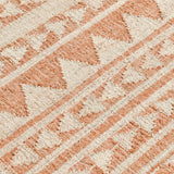 Solana Distressed Rug, Terracotta/Natural