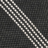 Sorrento Stripe Rug, Charcoal/Ivory-Rugs1-High Fashion Home