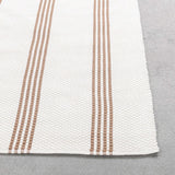 Sorrento Stripe Rug, Ivory/Coconut Brown-Rugs1-High Fashion Home