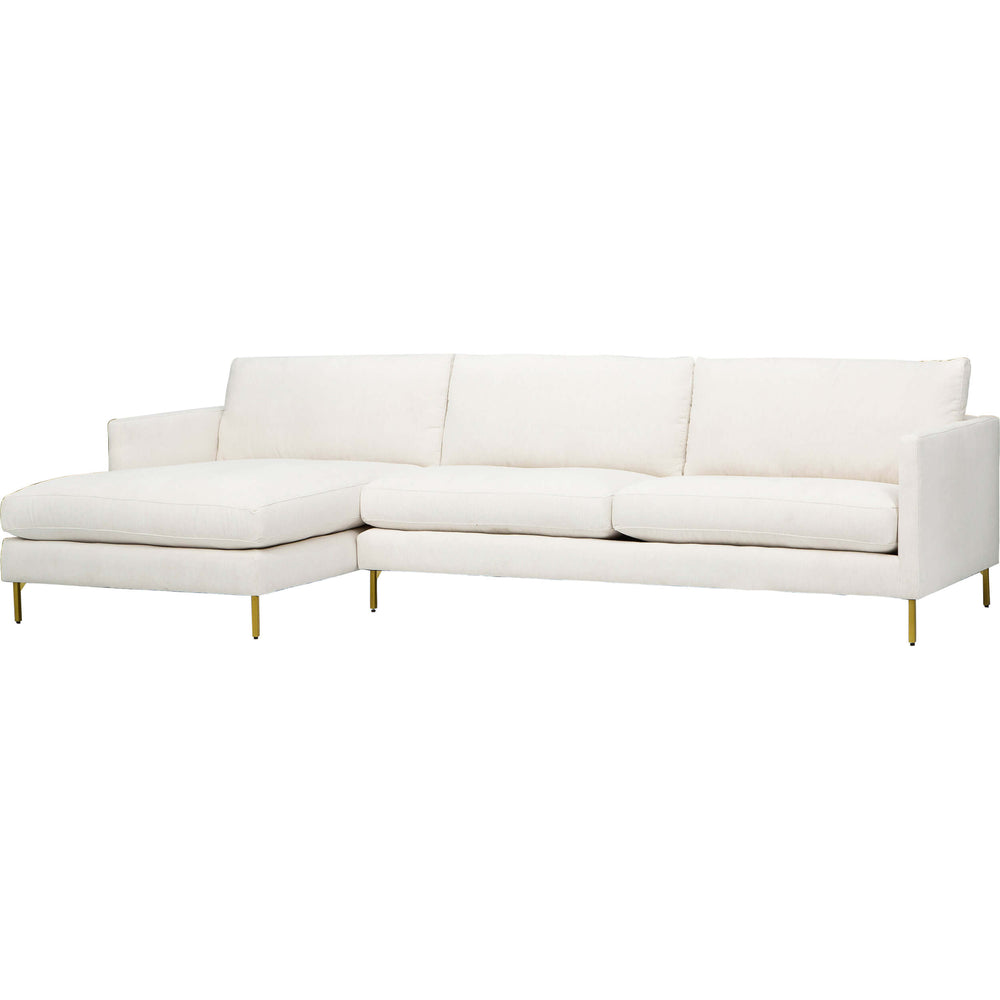 Stella Sectional, Bailey Cotton