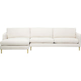Stella Sectional, Bailey Cotton