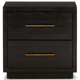 Suki Nightstand, Burnished Black by Four Hands