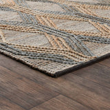 Sylmar Rug, Natural/Mineral Blue-Rugs1-High Fashion Home
