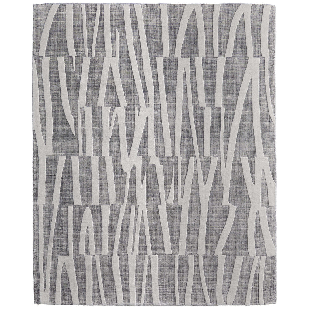 Feizy Rug Peconic T8009, Ivory/Black