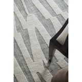 Feizy Rug Peconic T8009, Ivory/Black