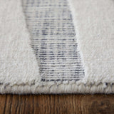 Feizy Rug Peconic T8009, Ivory/Black