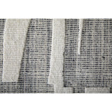 Feizy Rug Peconic T8009, Ivory/Black