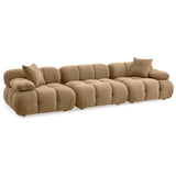 Calliope Modular Sofa, Cafe Au Lait-Furniture - Sofas-High Fashion Home