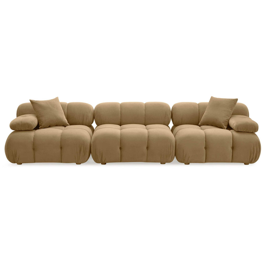 Calliope Modular Sofa, Cafe Au Lait-Furniture - Sofas-High Fashion Home