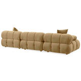 Calliope Modular Sofa, Cafe Au Lait-Furniture - Sofas-High Fashion Home