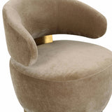 Austin Swivel Chair, Oat-Furniture - Chairs-High Fashion Home