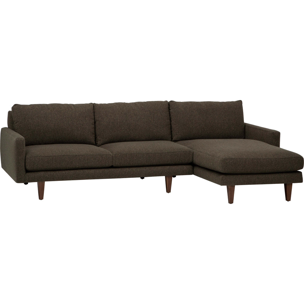 Theodore Sectional, Zuri Olive-Furniture - Sofas-High Fashion Home