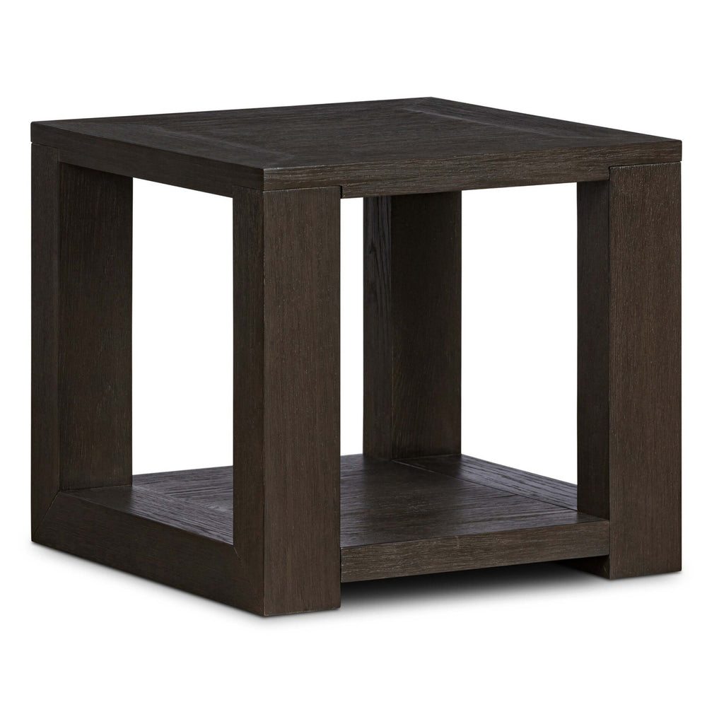 Thomas End Table, Dark Anthracite by Four Hands-Furniture - Accent Tables-High Fashion Home