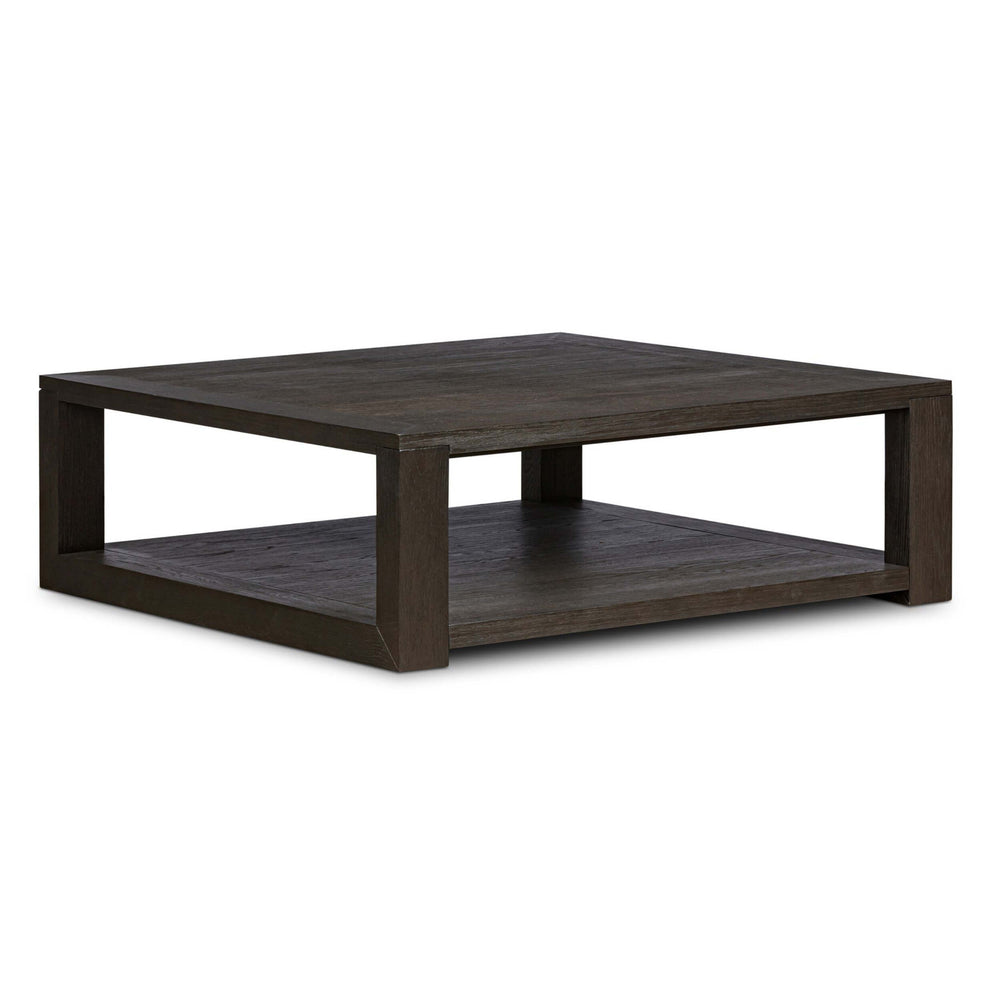Thomas Square Coffee Table, Dark Anthracite by Four Hands-Furniture - Accent Tables-High Fashion Home