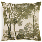 Toile Pillow, Toile Moss by Four Hands-Accessories-High Fashion Home