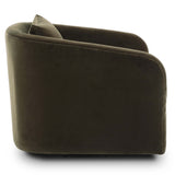 Topanga Swivel Chair, Surrey Olive by Four Hands-Furniture - Chairs-High Fashion Home