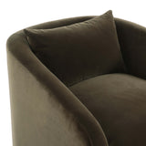 Topanga Swivel Chair, Surrey Olive by Four Hands-Furniture - Chairs-High Fashion Home